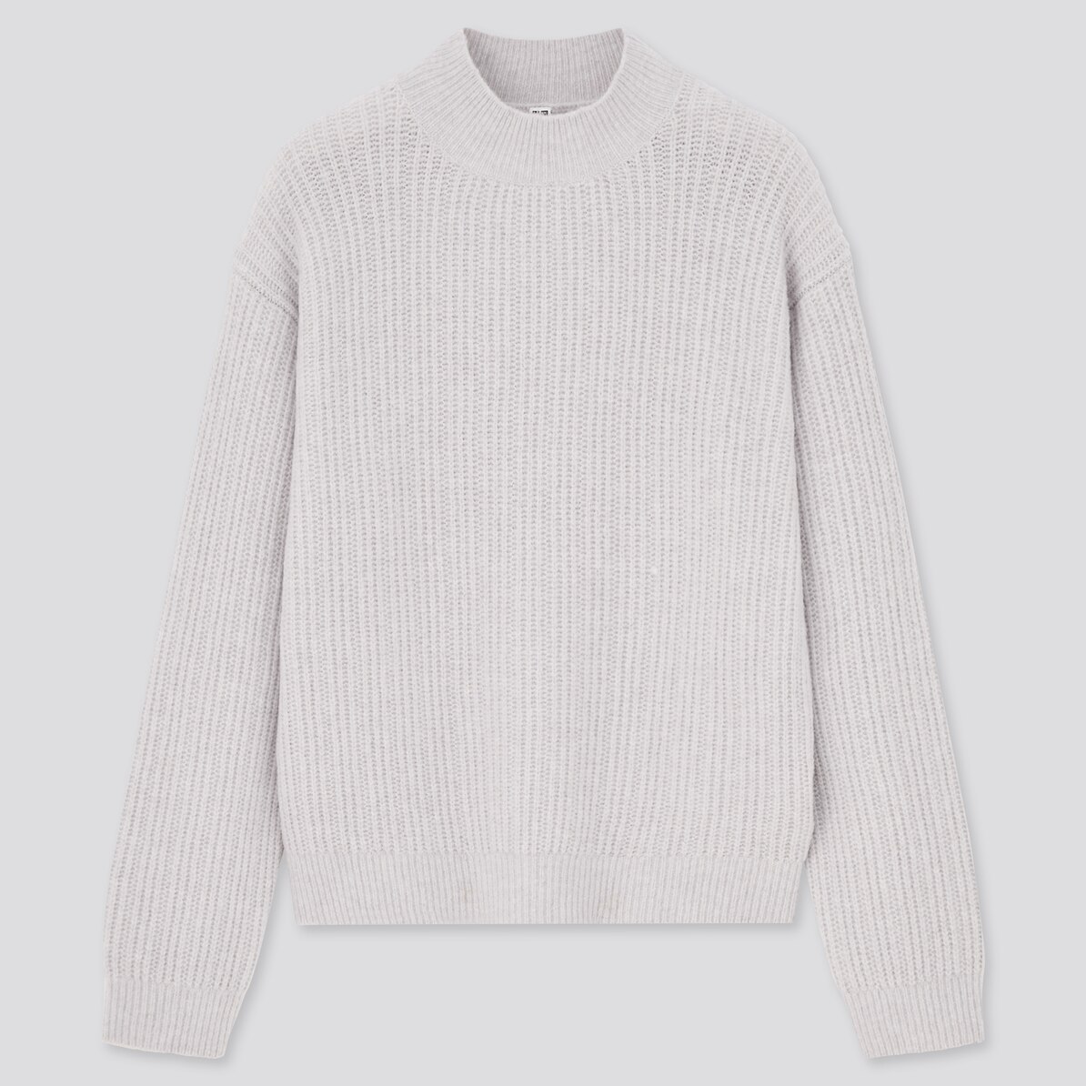 ライトスフレヤーンモックネックセーター 長袖 Women ユニクロ