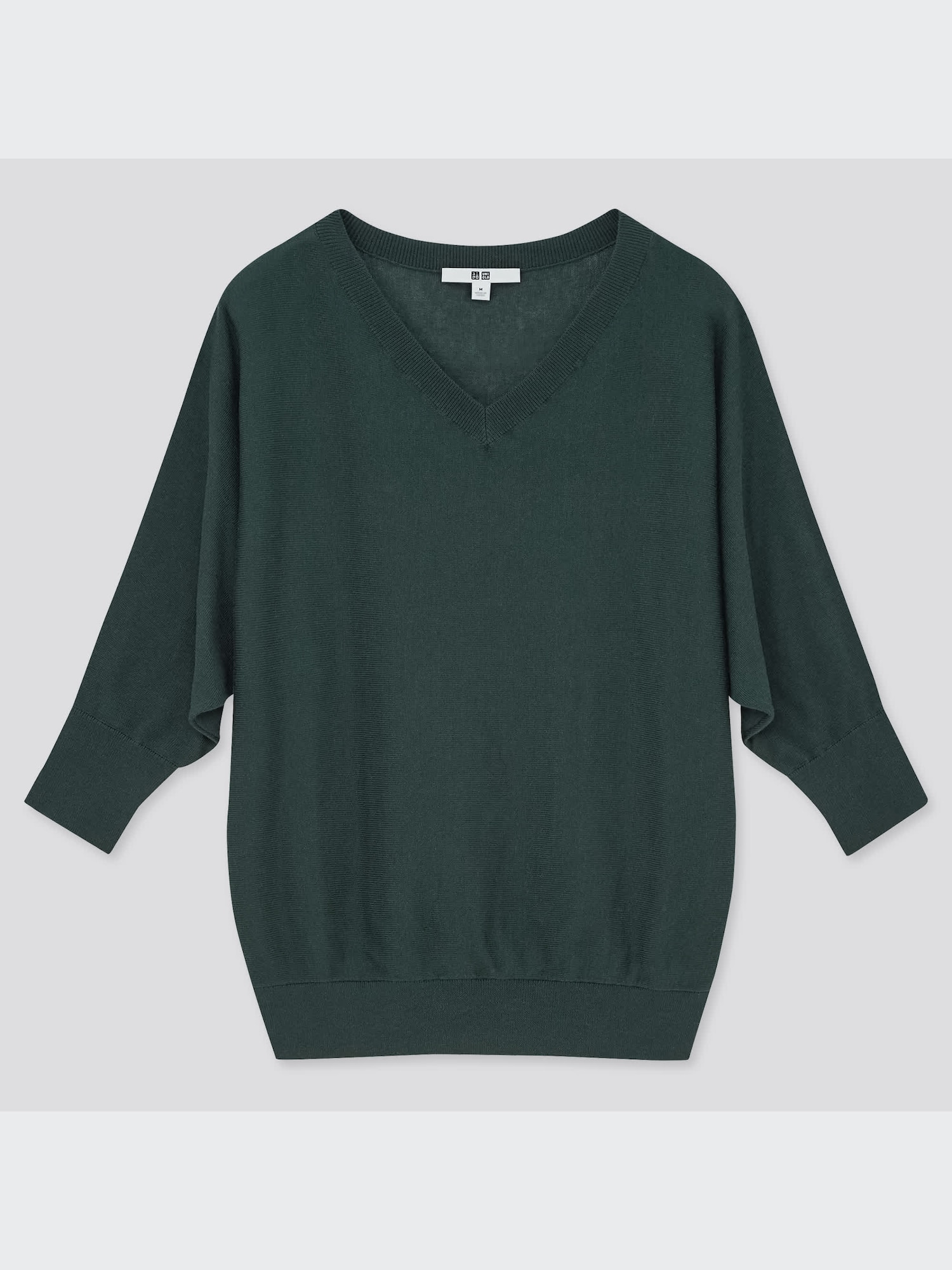 ユニクロ公式 | リヨセルシルク ドルマンスリーブセーター （7分袖）