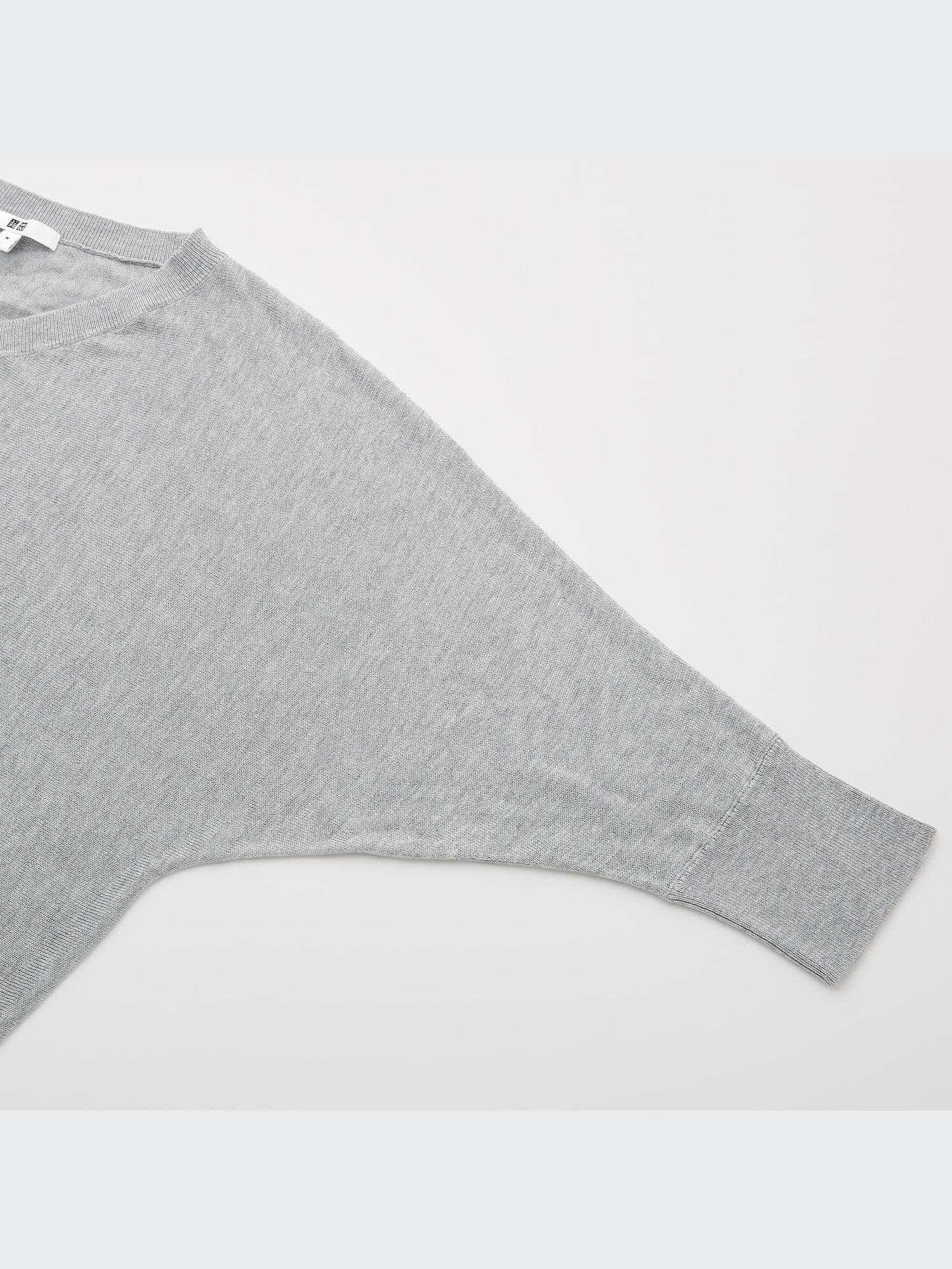 ユニクロ公式 | リヨセルシルク ドルマンスリーブセーター （7分袖）