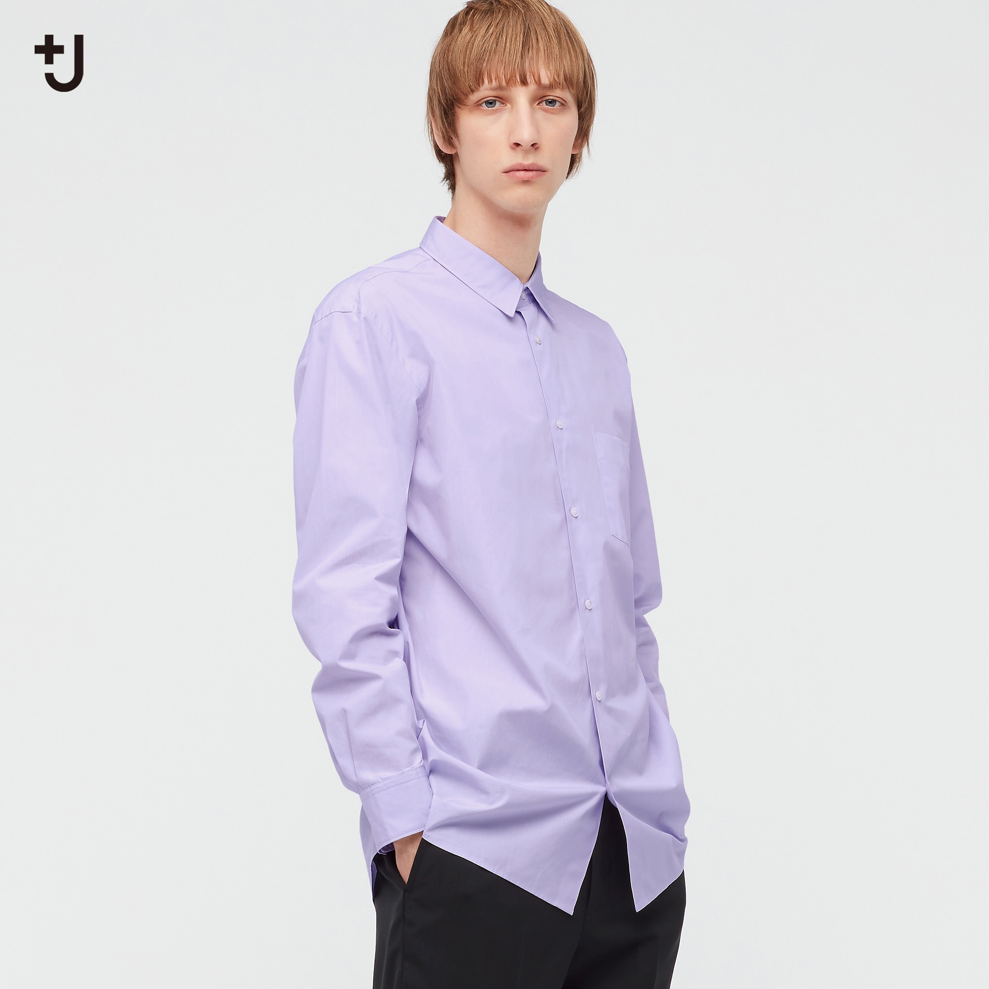 ユニクロ公式 | スーピマコットンレギュラーフィットシャツ（長袖 