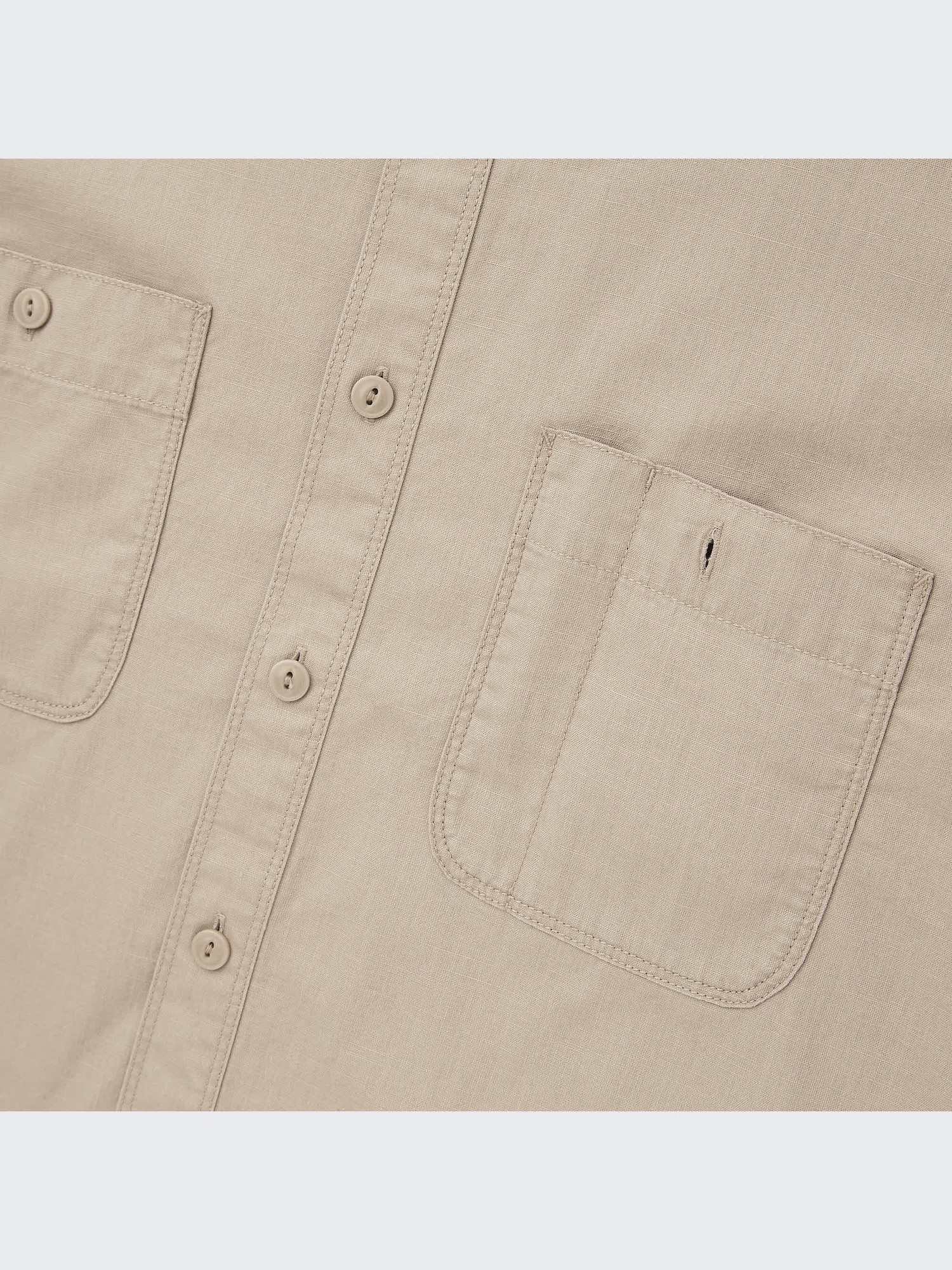 欄&空  輸入アジサイ 2種 ユニクロ公式 | ウォッシュワークシャツ（長袖）