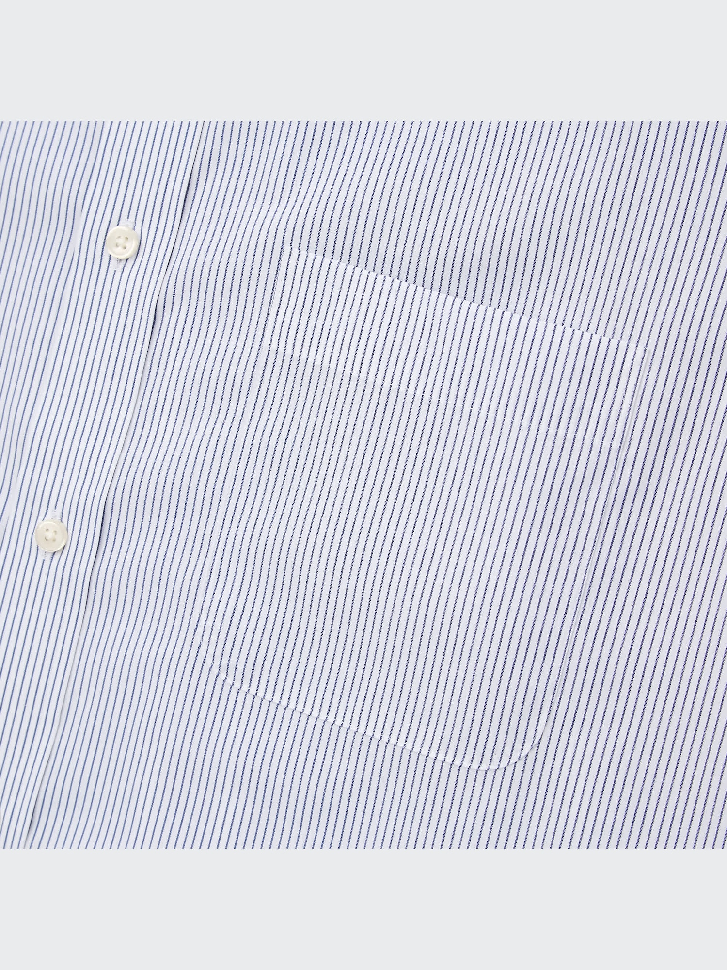 i40ページ ユニクロ公式 | ファインクロスストライプシャツ（レギュラーカラー