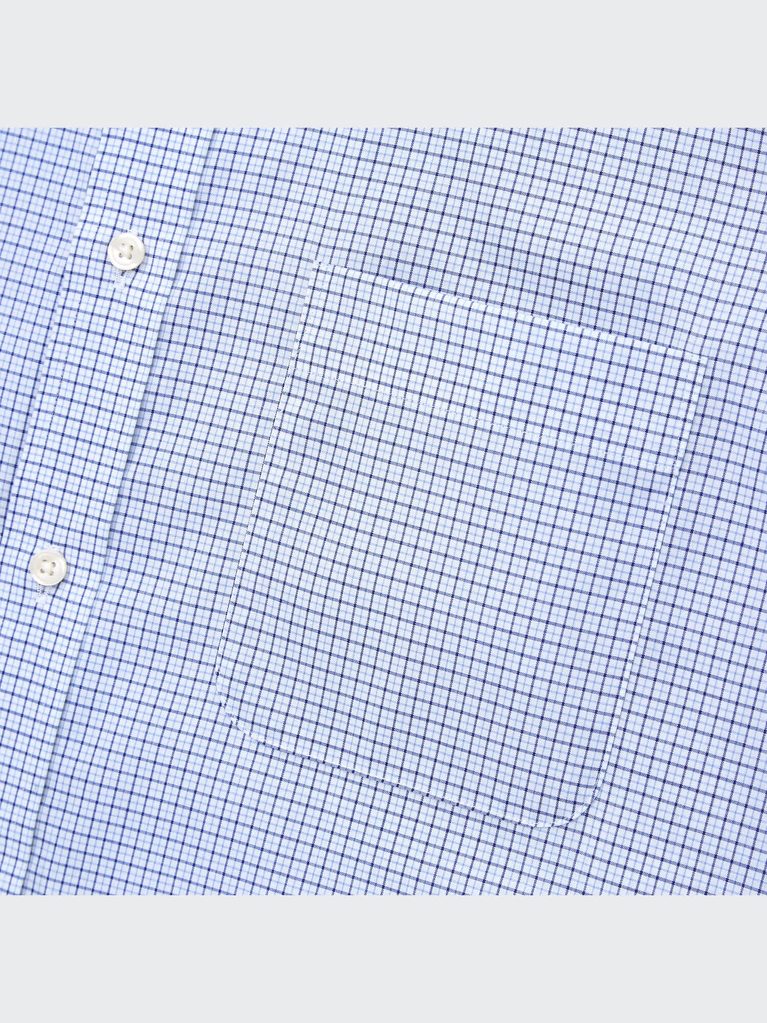 ユニクロ公式 | ファインクロスチェックシャツ（ボタンダウンカラー