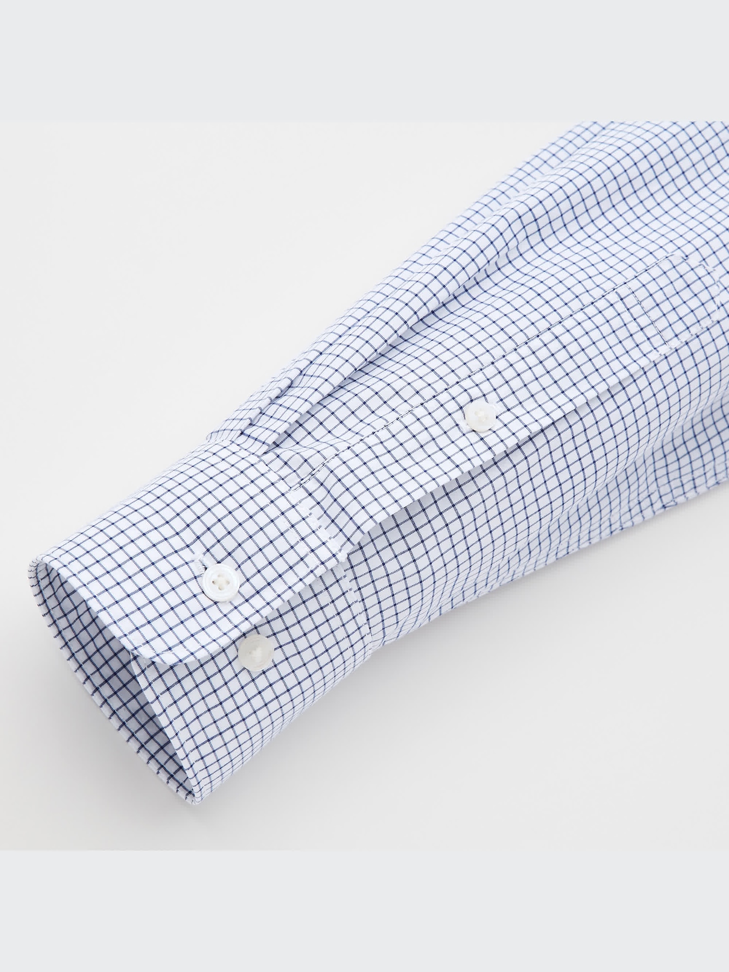 美品　スタイル プレミアム ユニクロ公式 | エクストラファインコットンブロードチェックシャツ