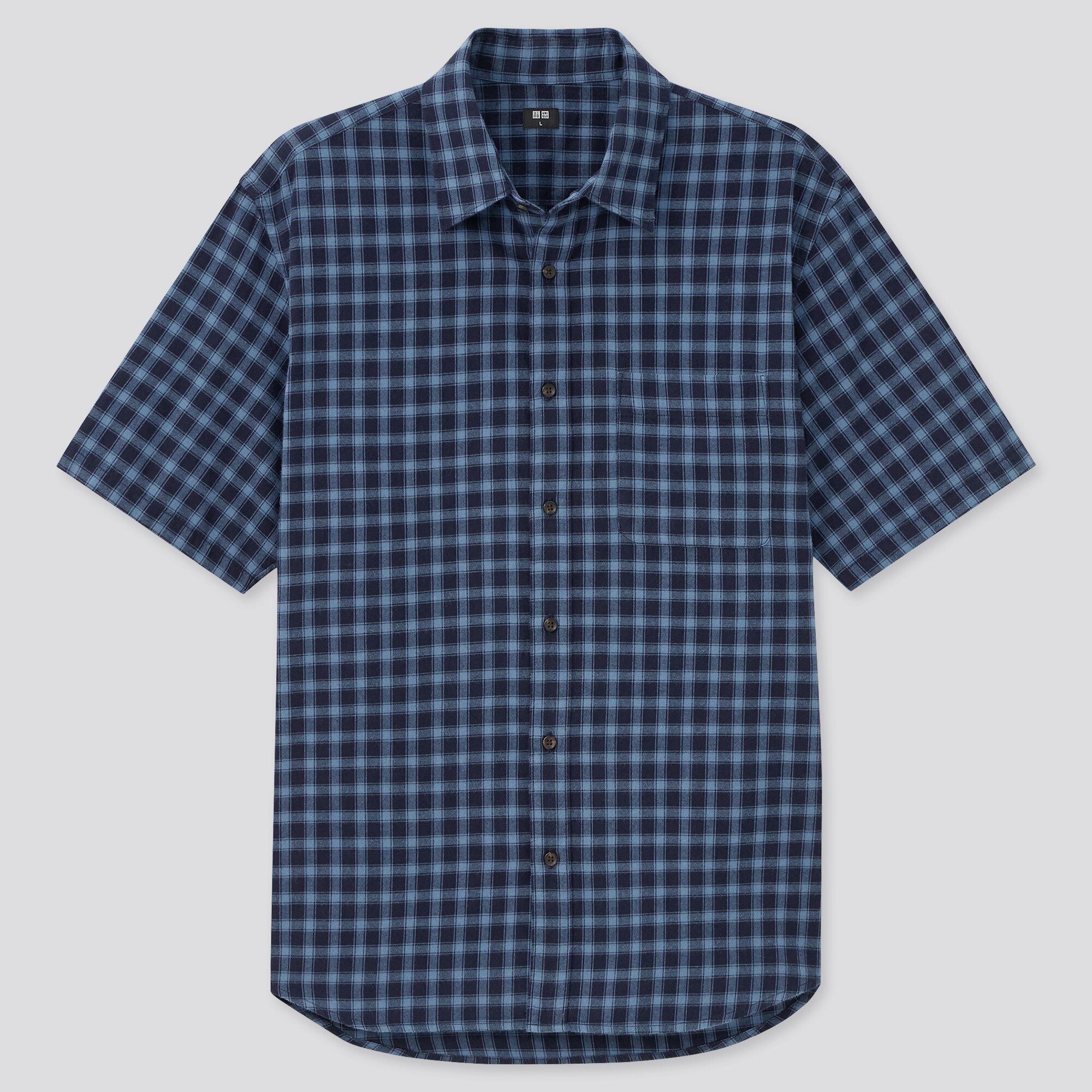 MEN'S BRUSHED COTTON CHECKED SHORT 