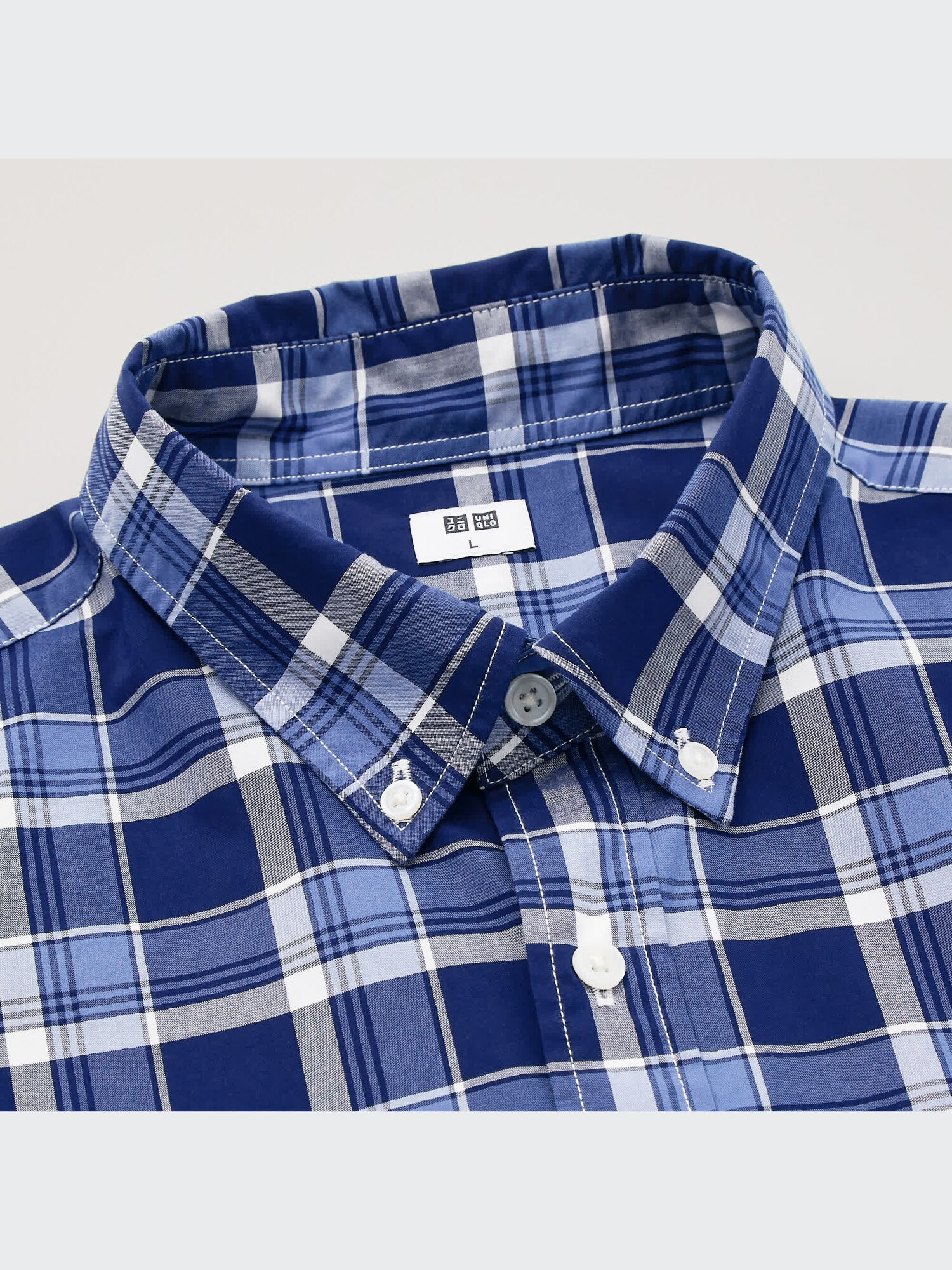 ユニクロ公式 | エクストラファインコットンブロードチェックシャツ