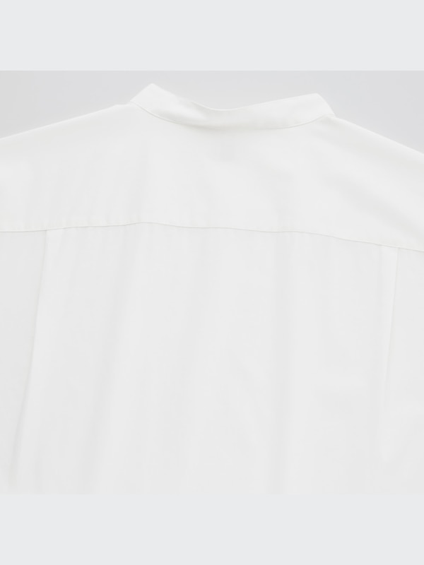 Stand Collar Short Sleeve Shirt