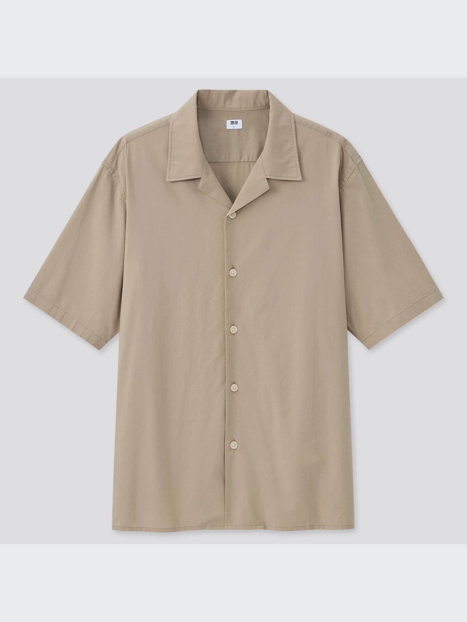 MEN'S OPEN COLLAR SHORT SLEEVE SHIRT | UNIQLO SG