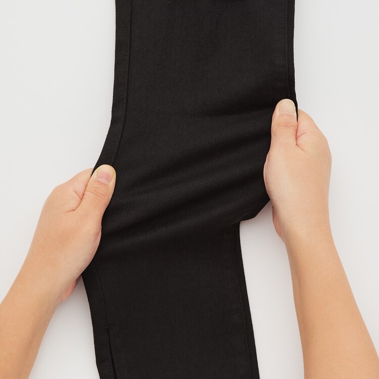 ユニクロ公式 ウルトラストレッチジーンズ ダメージ 丈70cm