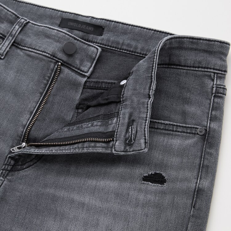 ウルトラストレッチスキニーフィットジーンズ ダメージ Men ユニクロ