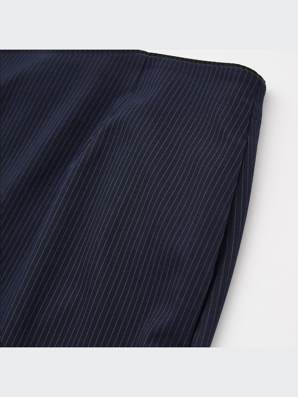 ストレッチスカート（ストライプ・ミドル丈・56～58cm）