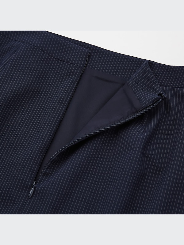 ストレッチスカート（ストライプ・ミドル丈・56～58cm）