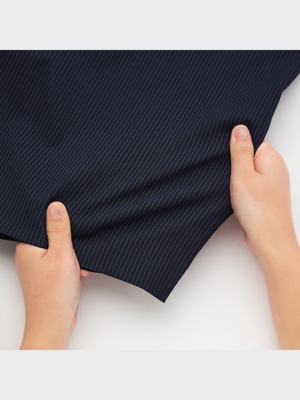 ストレッチスカート（ストライプ・ミドル丈・56～58cm）