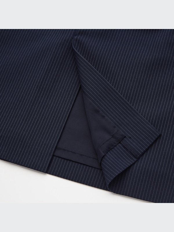 ストレッチスカート（ストライプ・ミドル丈・56～58cm）