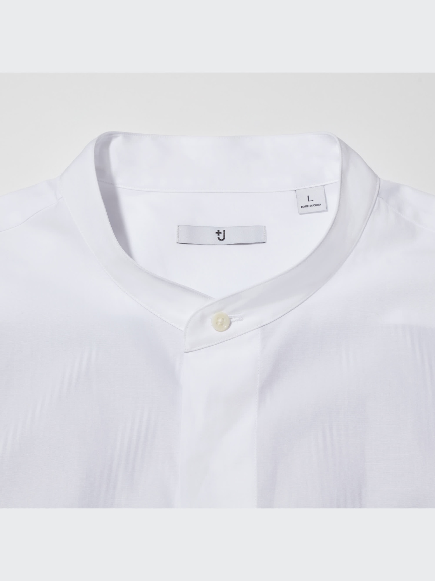 ユニクロ公式 | スーピマコットンオーバーサイズスタンドカラーシャツ