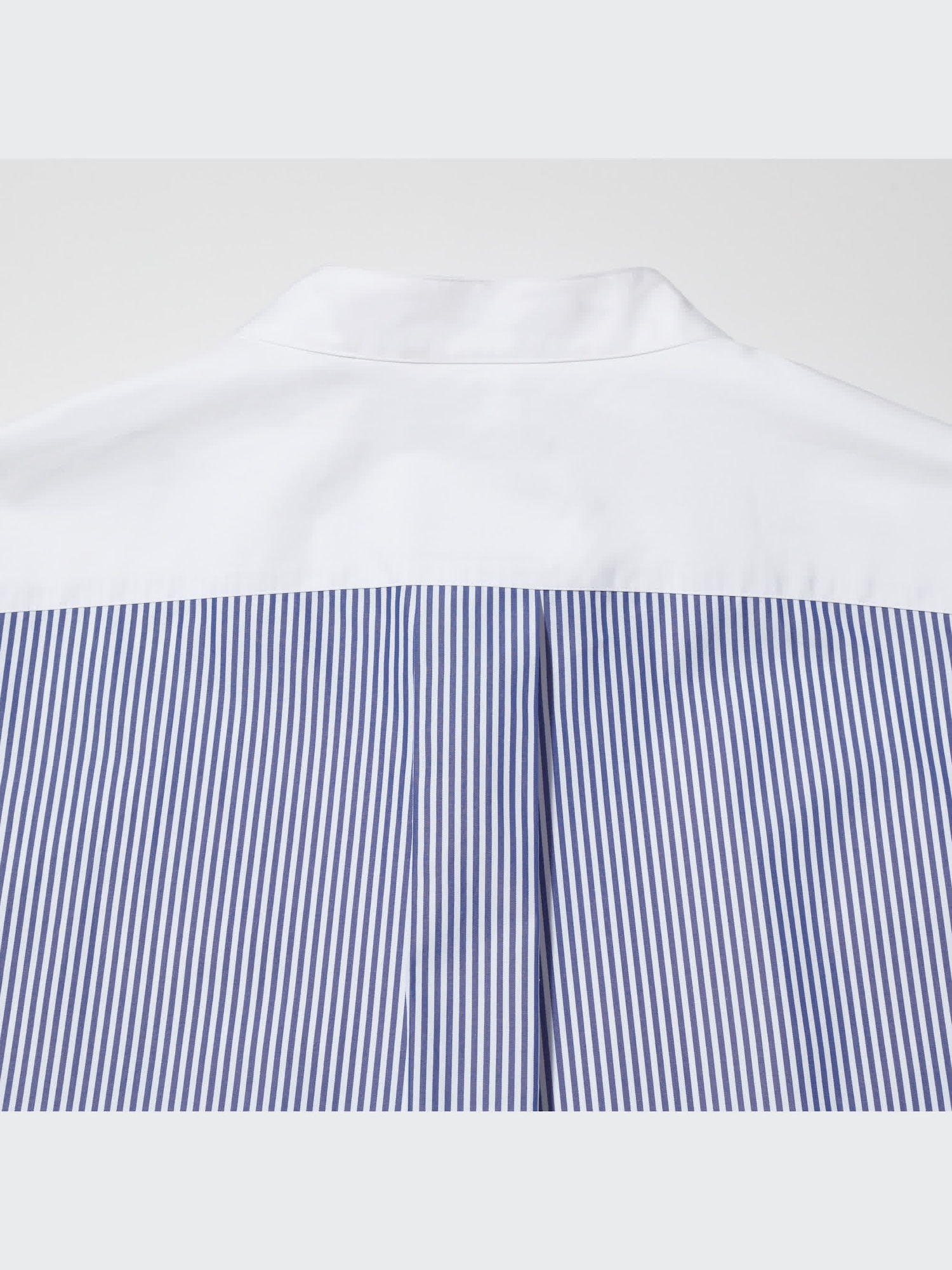 ユニクロ公式 | スーピマコットンオーバーサイズスタンドカラーシャツ