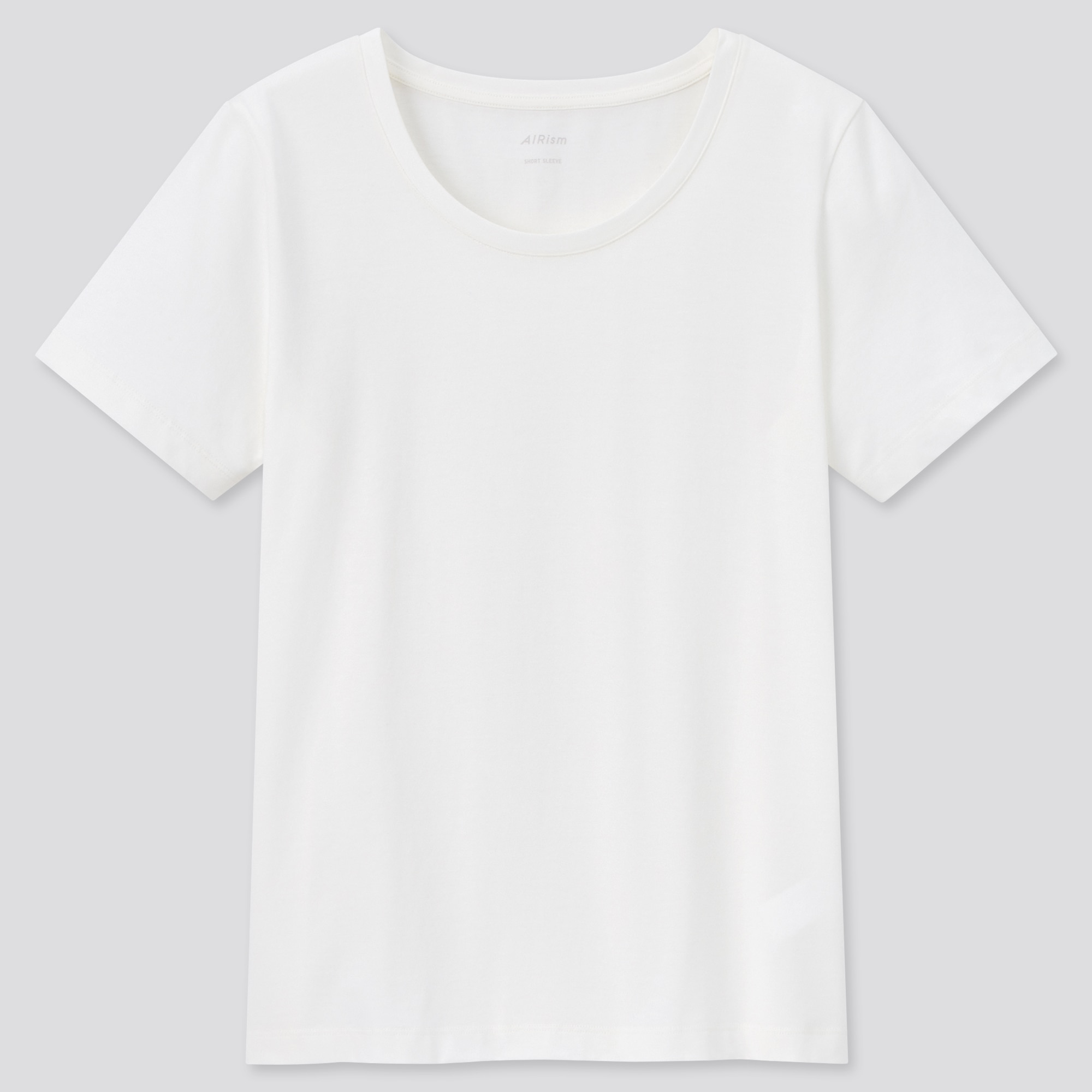 Uniqlo white v outlet neck t shirt