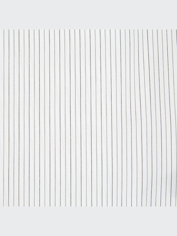 レーヨンストライプブラウス（長袖）