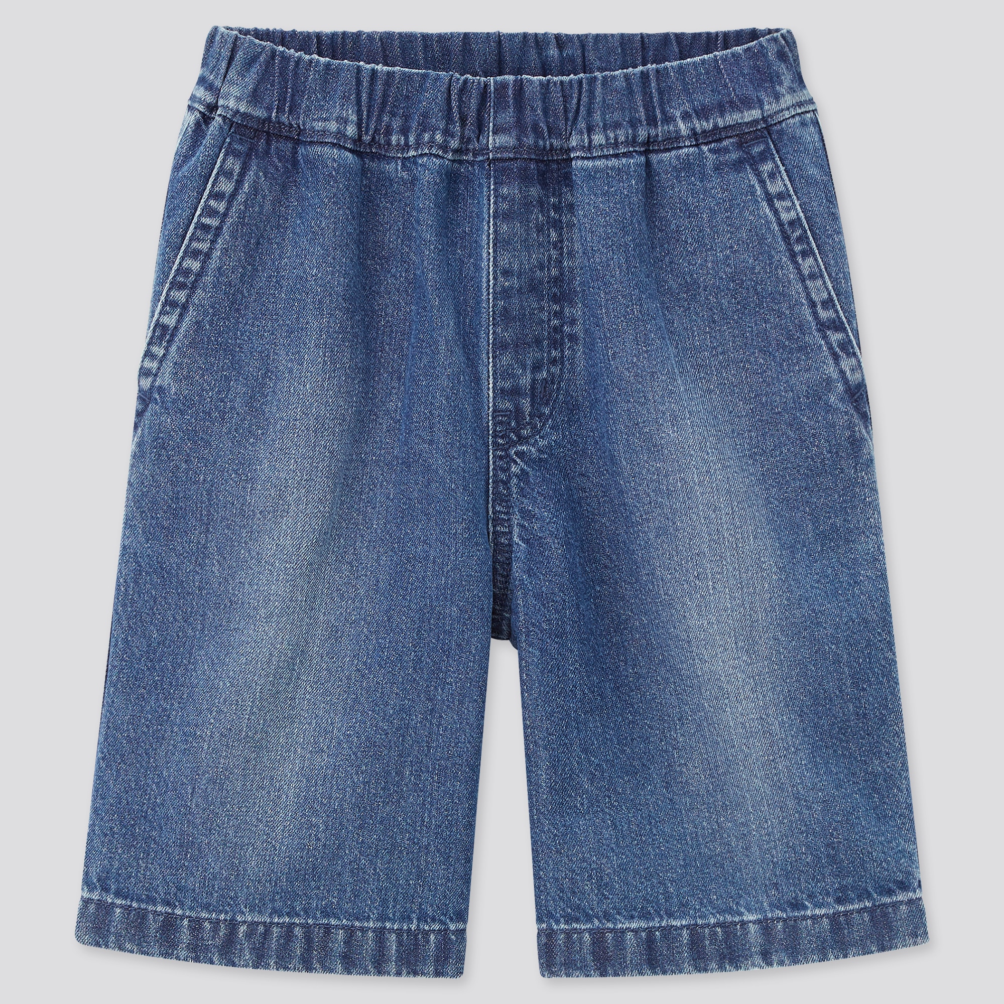 Uniqlo denim easy store shorts