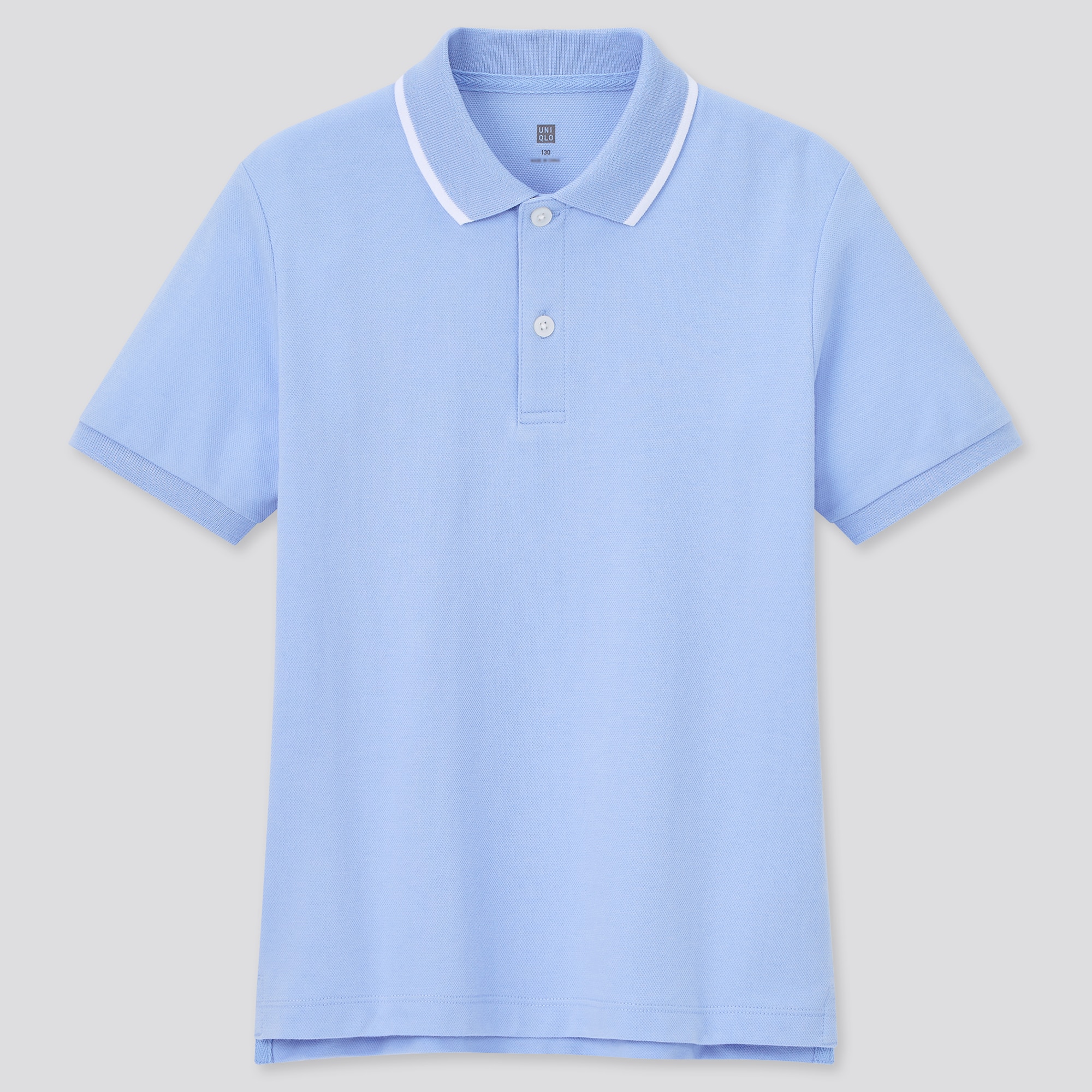 Dry pique polo outlet shirt uniqlo