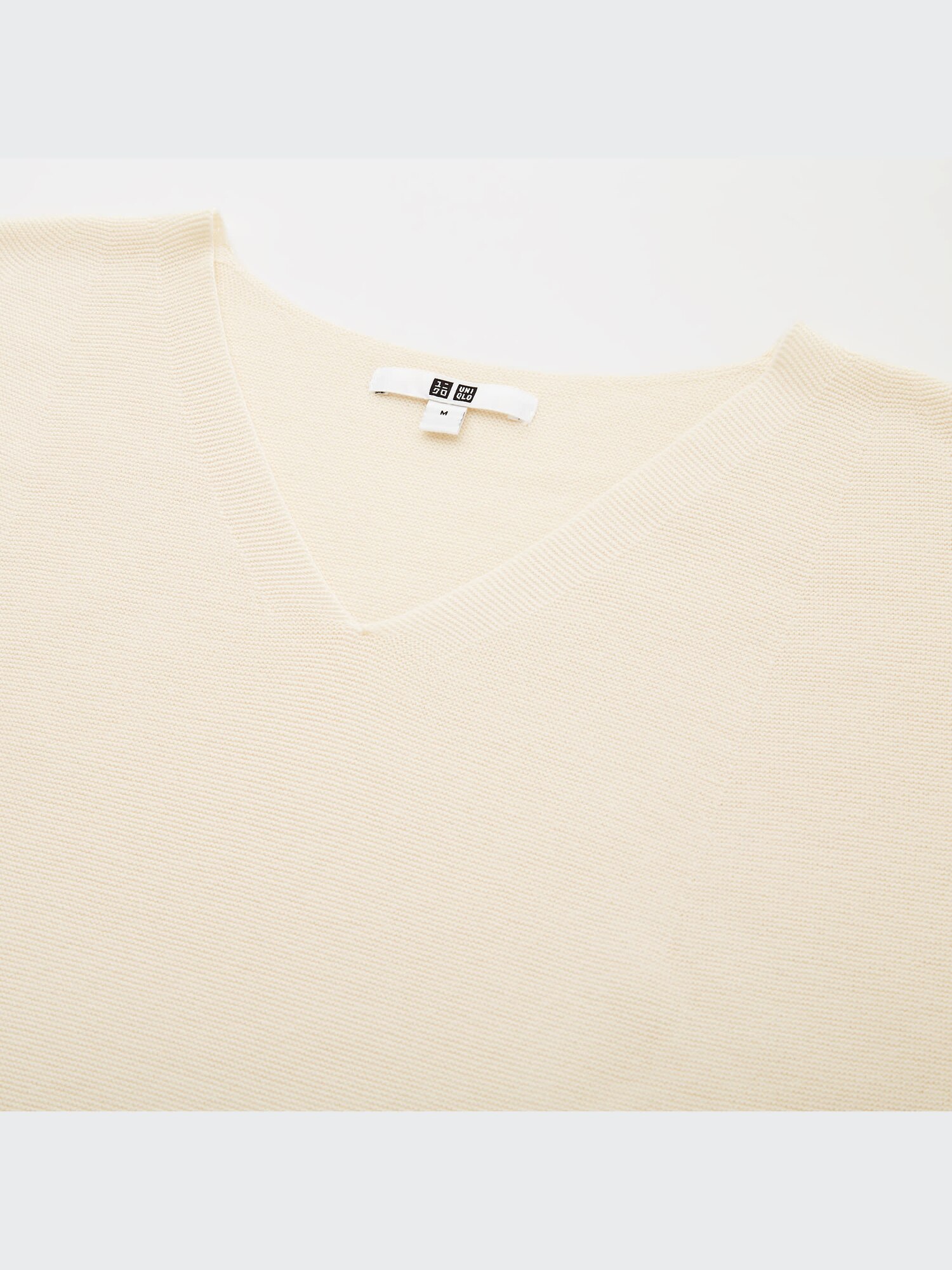 ユニクロ公式 | 3DコットンVネックセーター（長袖）