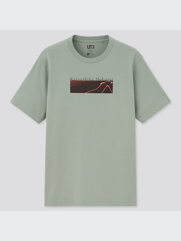 北斎カラーズ UT グラフィックTシャツ（半袖・レギュラーフィット）