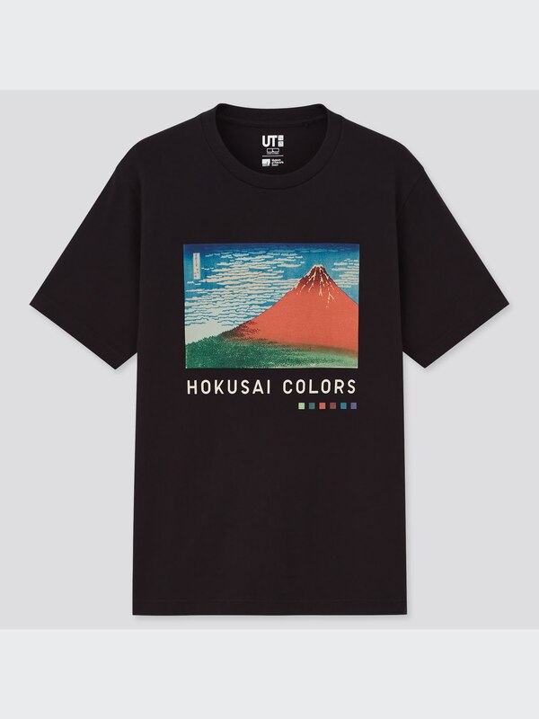 北斎カラーズ UT グラフィックTシャツ（半袖・レギュラーフィット）