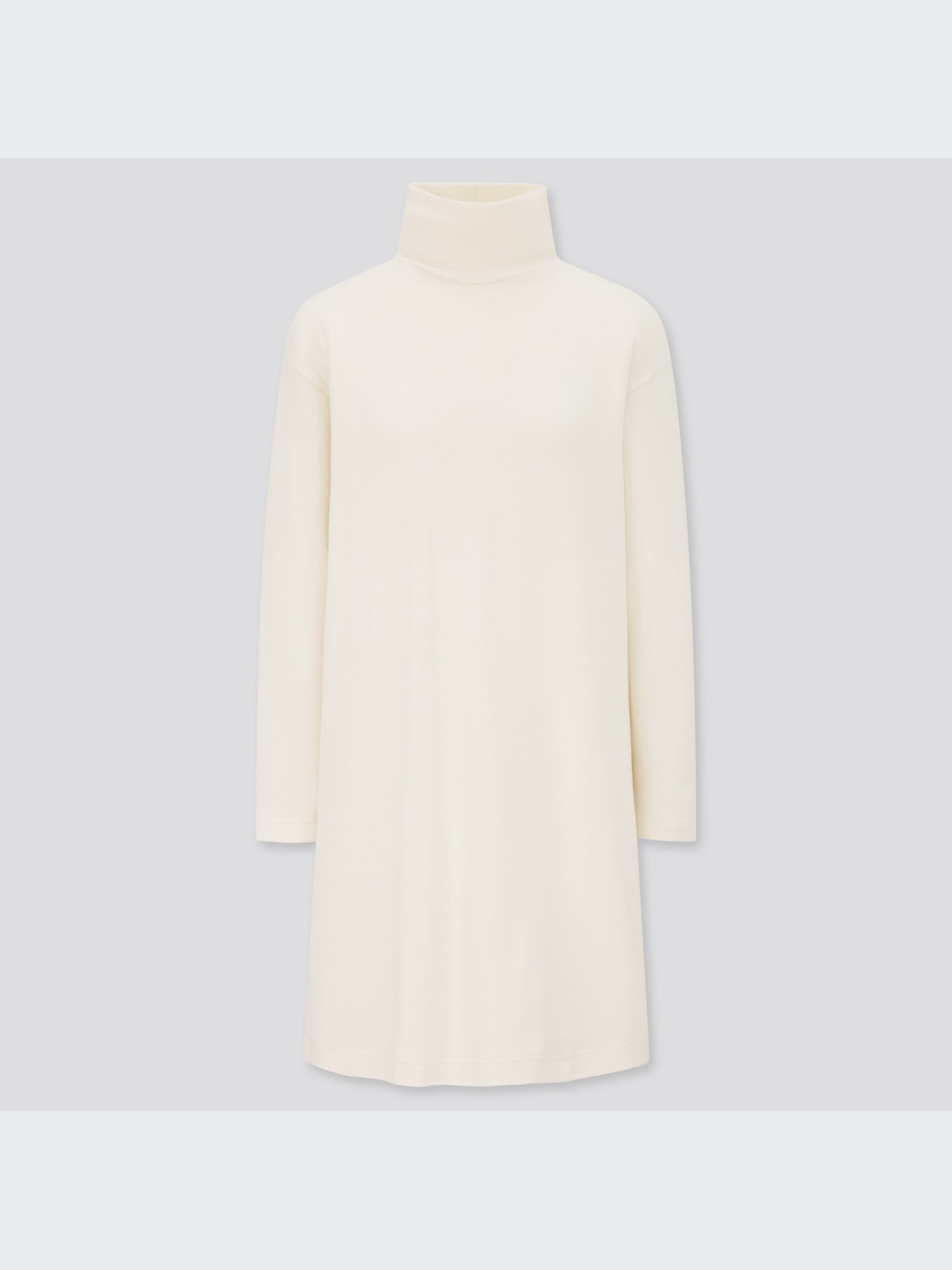 ソフトフリースワンピース見本 ソフトニットフリースワンピース（長袖）」の着用コーディネート