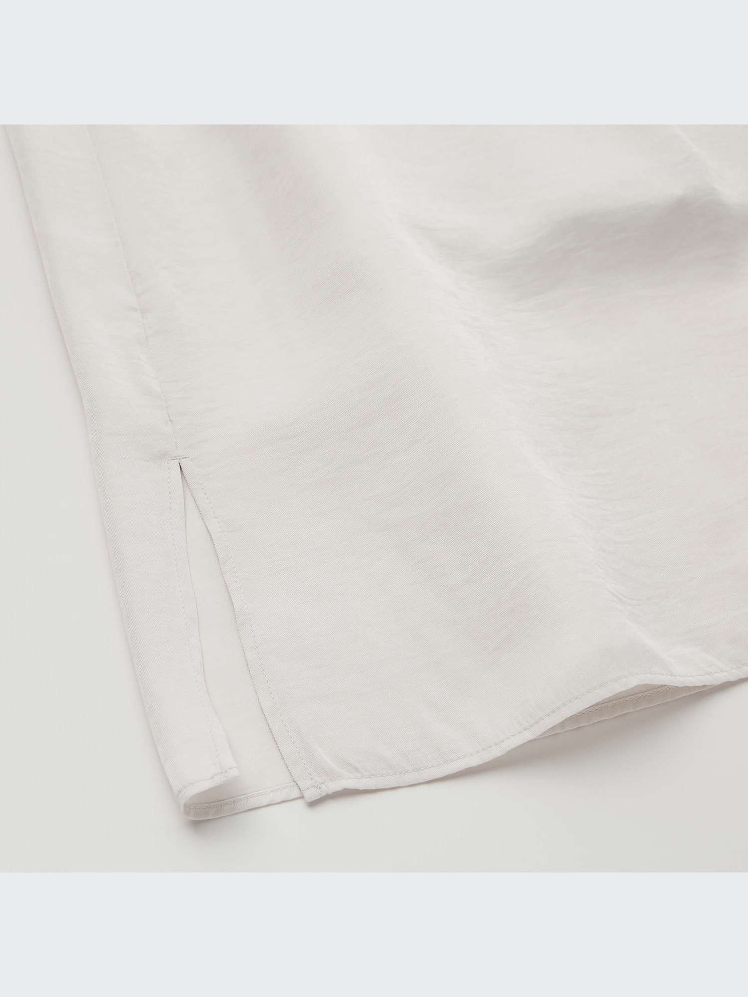 ユニクロ公式 | シャイニーギャザーロングスカート（丈短め76～80cm）