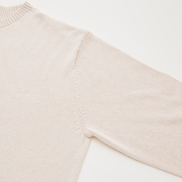 『UNIQLO』メンズ　スウェットセーター　ゆったり　カジュアル　綿混