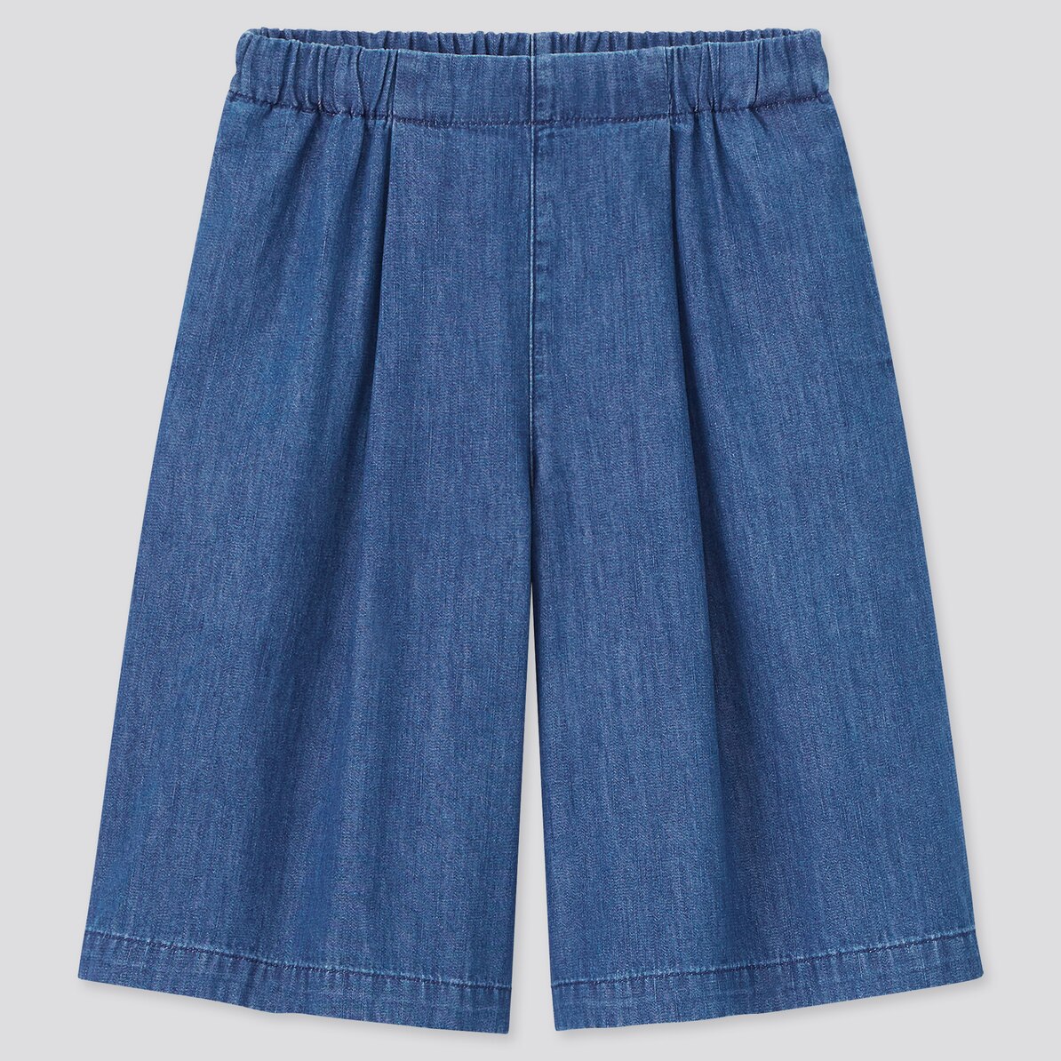 Girls ソフトデニムスカートパンツ Kids ユニクロ