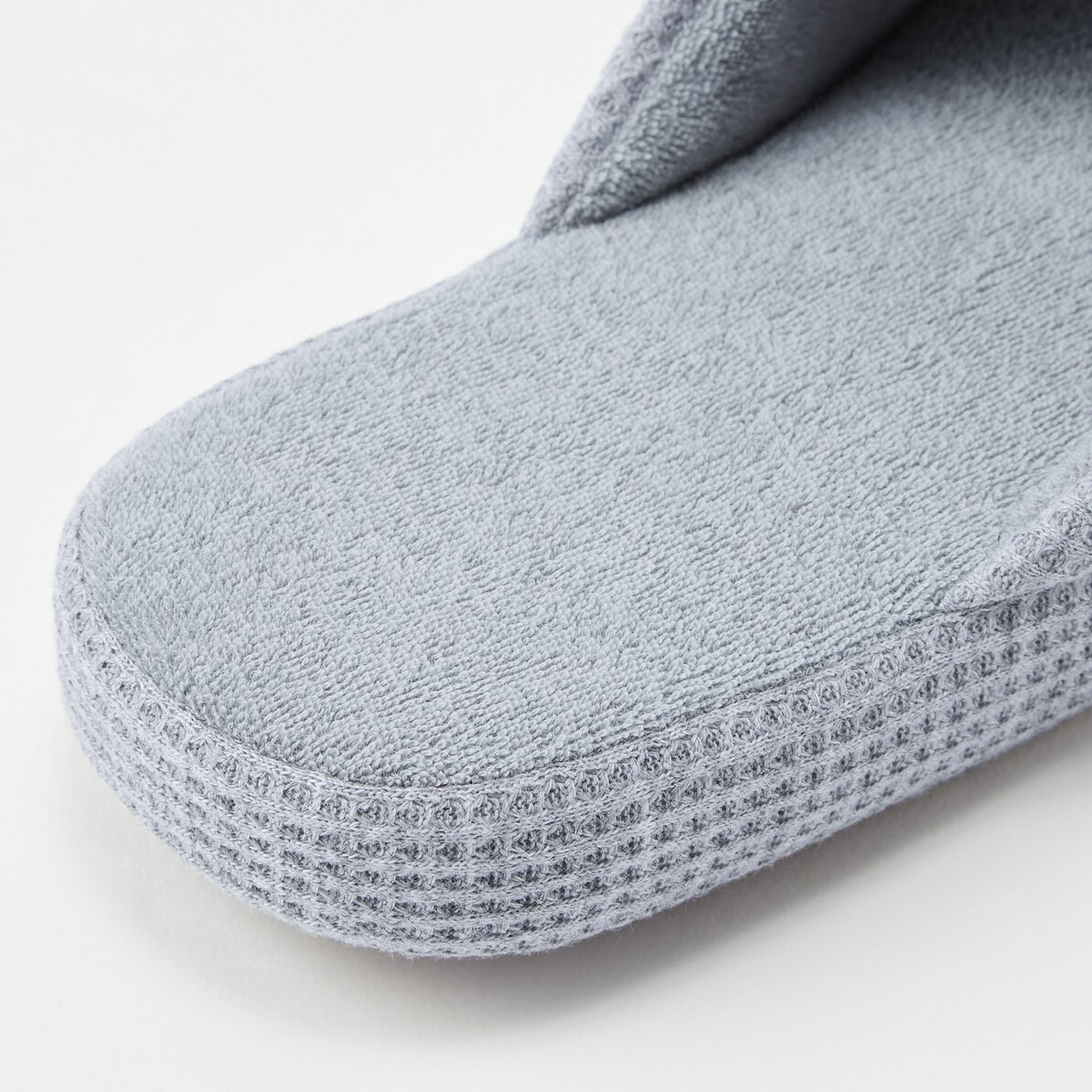 オープントウワッフルルームシューズ 男女兼用 ユニクロ