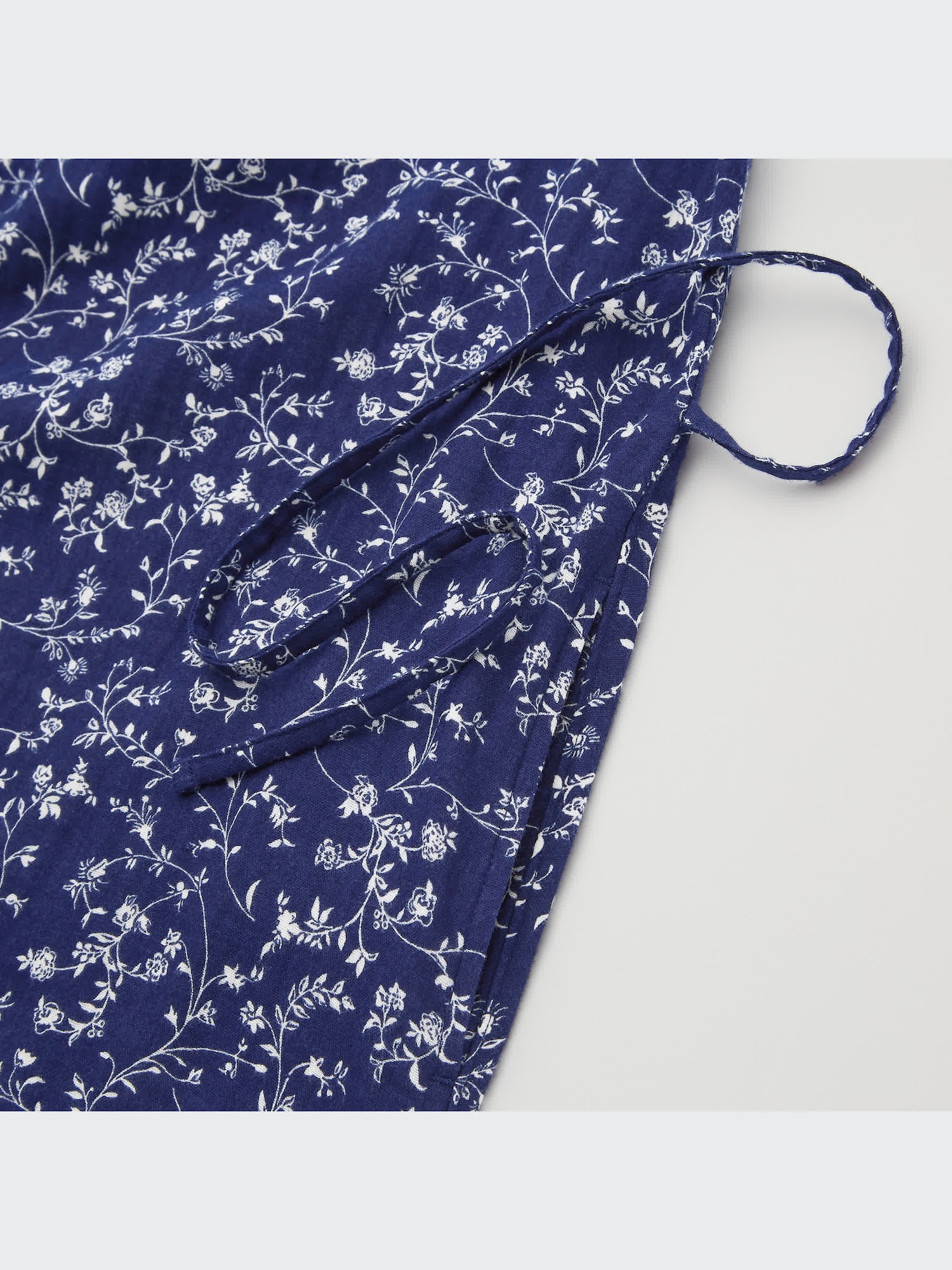 正規品♡ダブルガーゼワンピース♡温泉加工♡ネイビー トップWガーゼ ワンピース｜Y's for living +fabric furnishings
