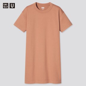 uniqlo peach shirt