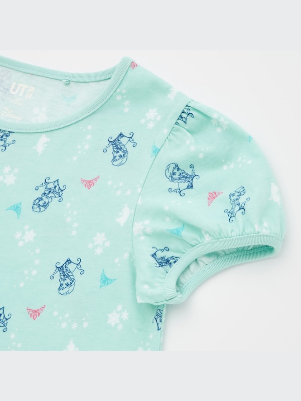 GIRLS ディズニー ヒロインズ ＆ ビューティフル トレジャー UT グラフィックTシャツ（半袖）
