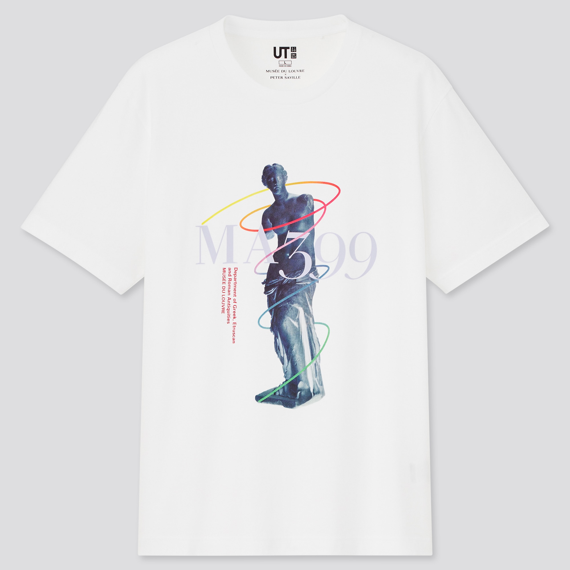 ルーヴル美術館：アート アンド ロジック by ピーター・サヴィル UT グラフィック Tシャツ（半袖・レギュラーフィット）