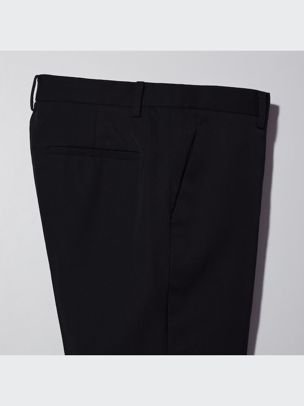 ユニクロ公式 | ウールスリムパンツ（丈長め75～77cm） 