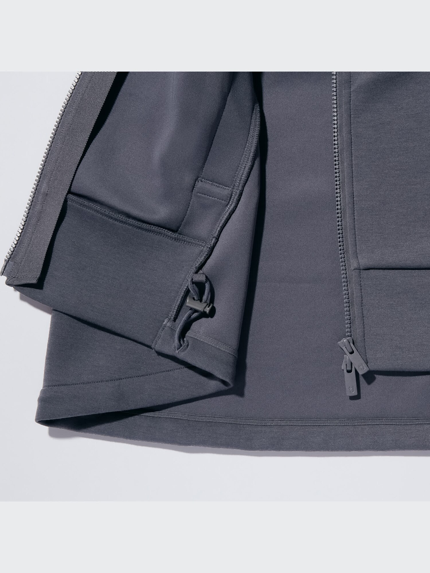 UNIQLO ストレッチ ドライスウェット フルジップ パーカー XL フーディ ブルゾン スポーツウェア アウトドア 速乾 軽量