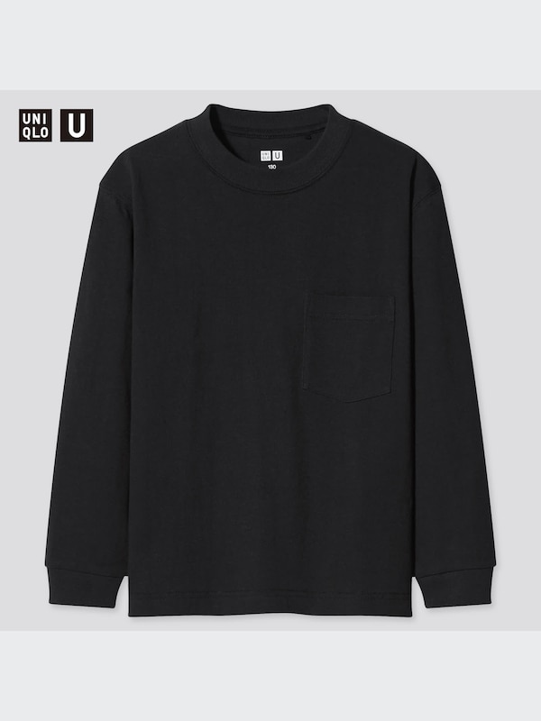クルーネックTシャツ（長袖）