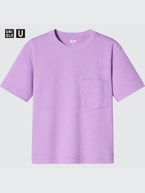 エアリズムコットンクルーネックTシャツ（半袖）