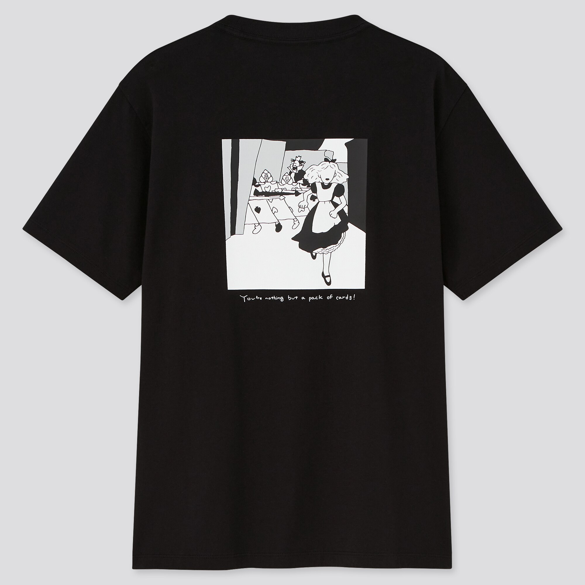 ふしぎの国のアリス UT グラフィックTシャツ オートモアイ（半袖・リラックスフィット） (WOMEN) | ユニクロ