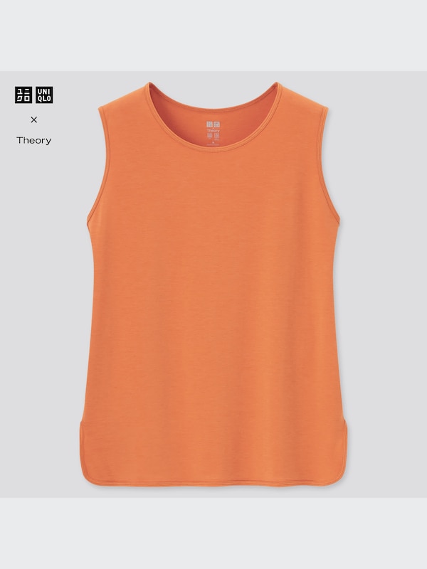 エアリズムクルーネックTシャツ（ノースリーブ）