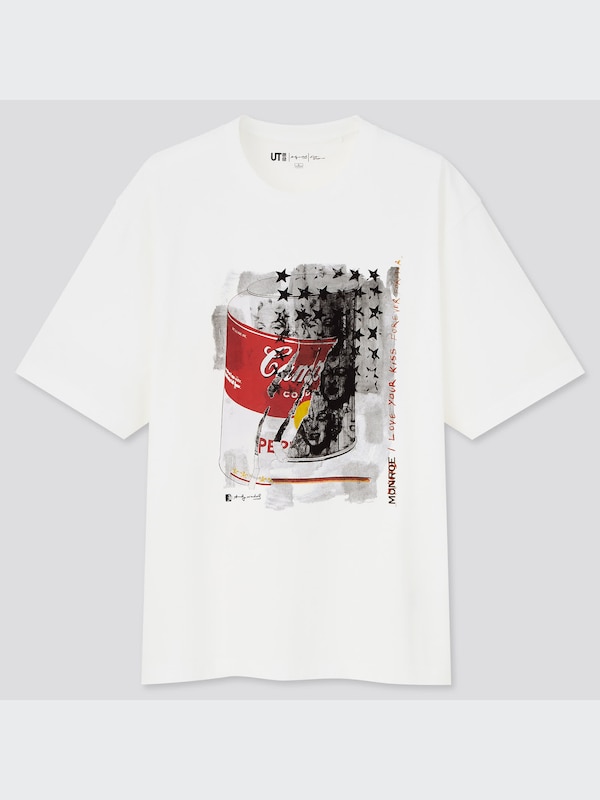 アンディ・ウォーホル × 河村康輔 UT グラフィックTシャツ（半袖・オーバーサイズフィット）