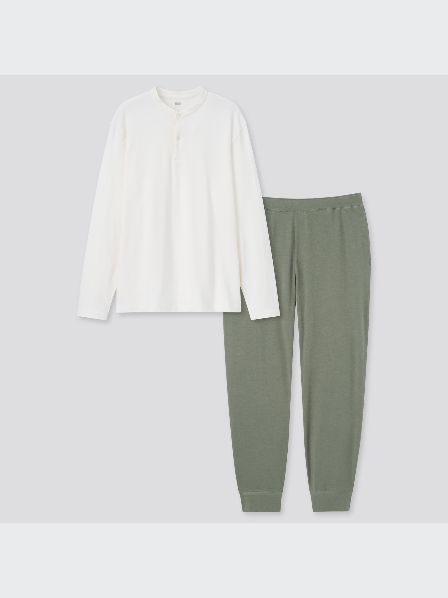 ユニクロ公式 | ウルトラストレッチセット（ヘンリーネックTシャツ・長袖）