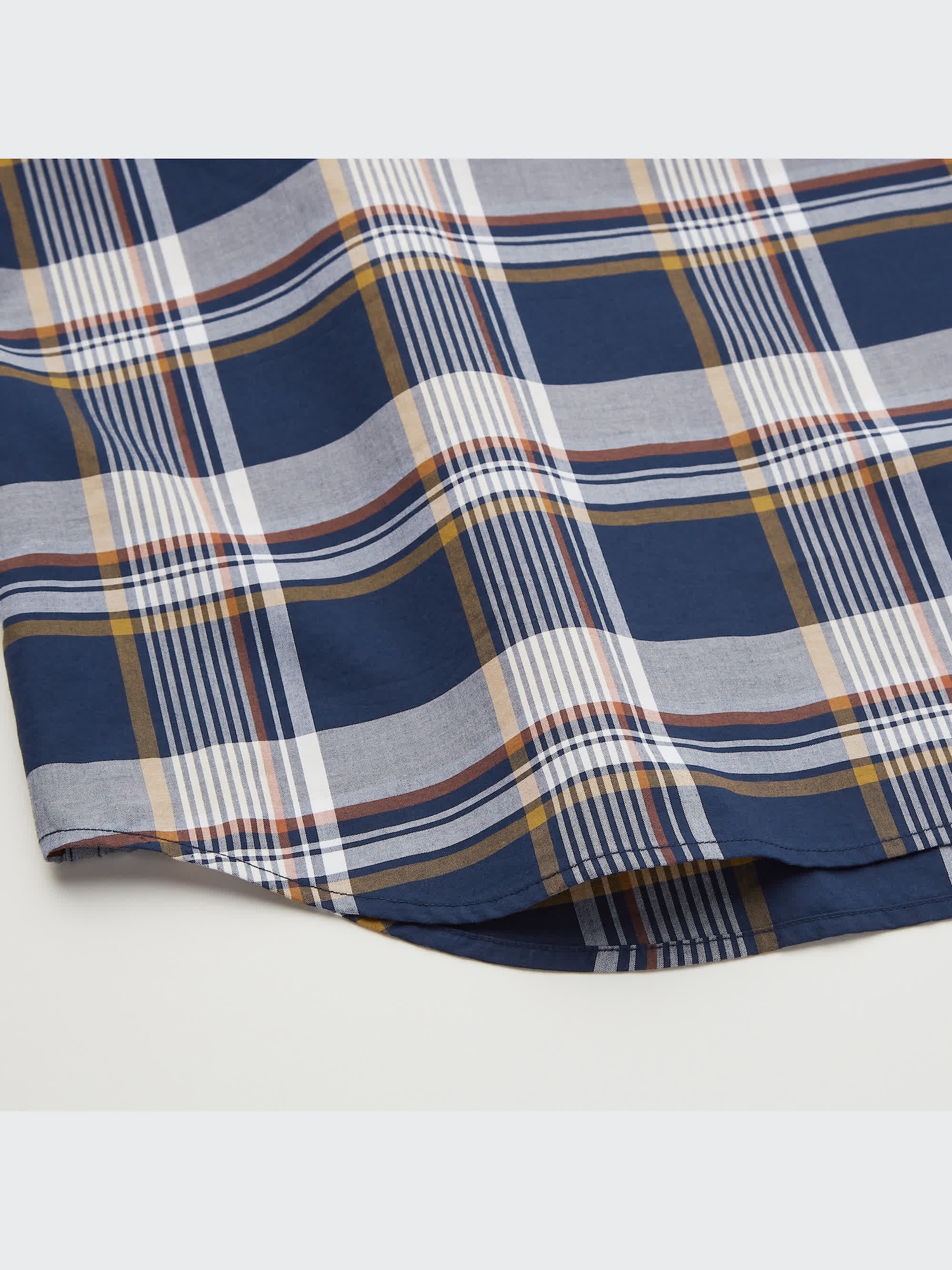 ユニクロ公式 | エクストラファインコットンチェックプルオーバー