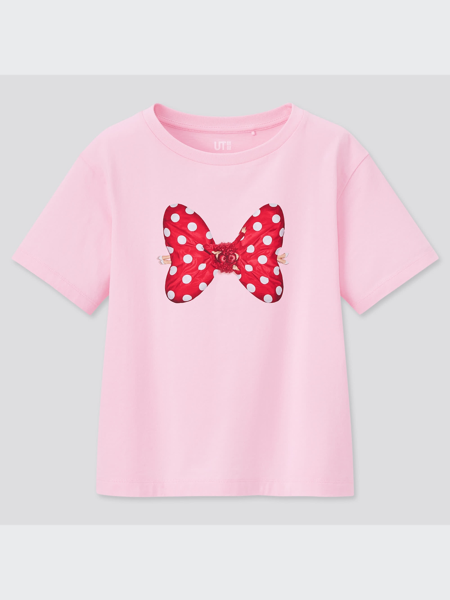 希少！ミッキー ミニー コラボTシャツ 半袖 Disney/ディズニー】ミッキー＆ミニープリント半袖Tシャツ chara