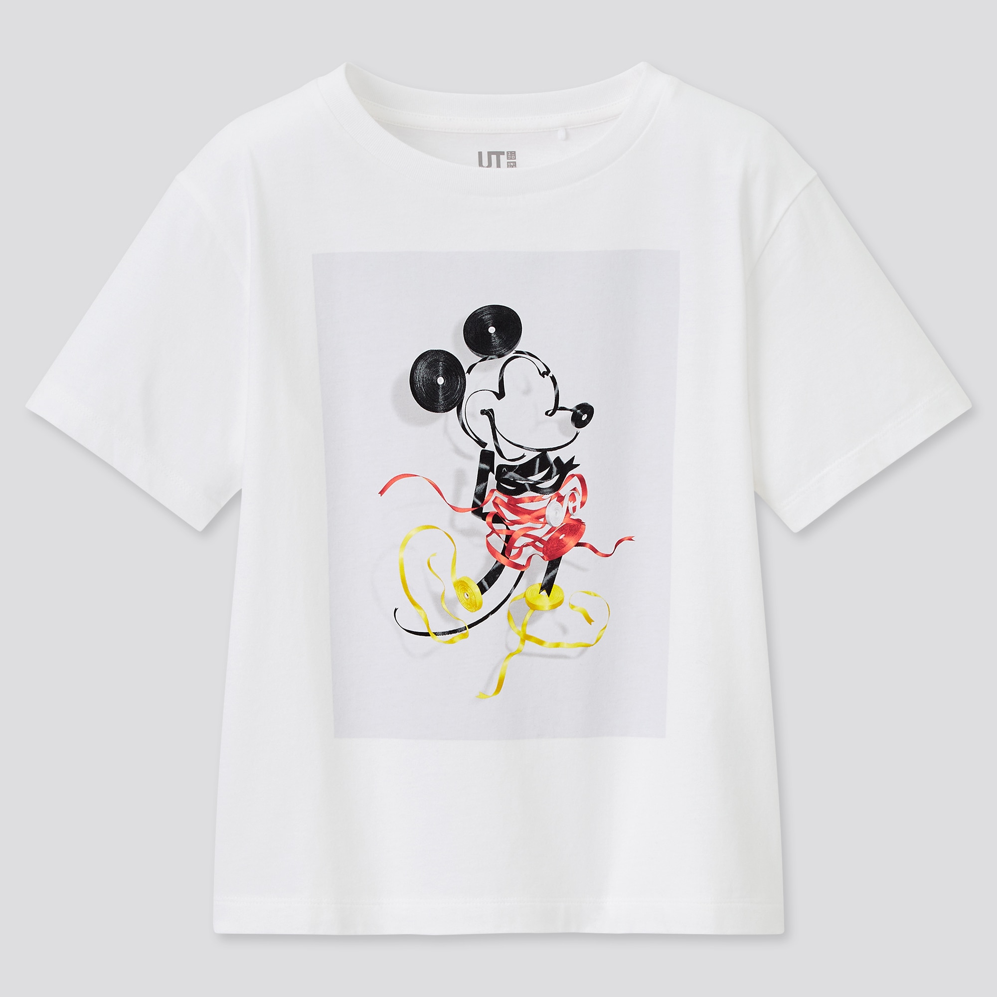 ユニクロ公式 | GIRLS ディズニー ミッキーマウス ＆ ミニーマウス アート バイ 吉田ユニ UT グラフィックTシャツ（半袖）