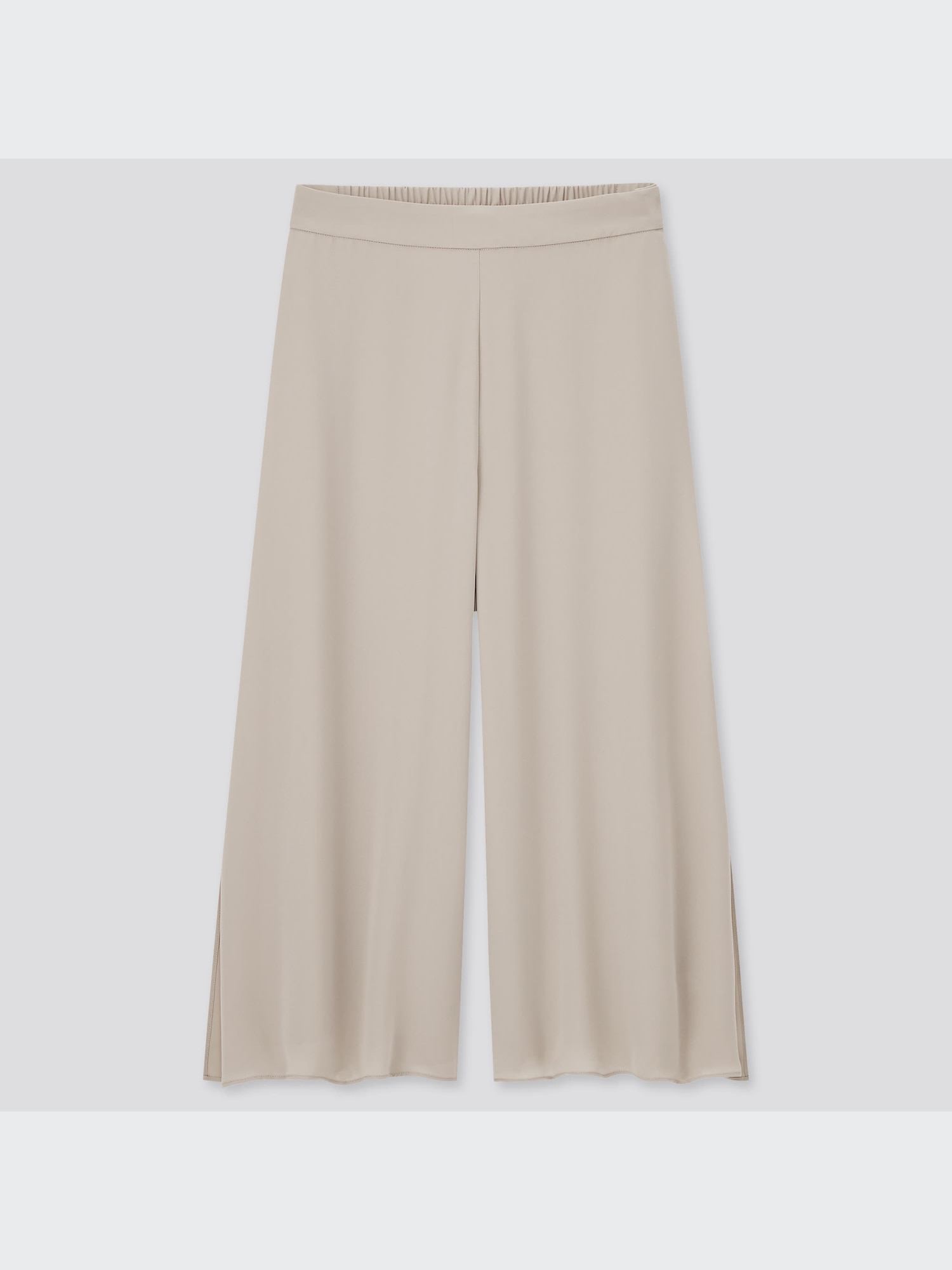 yuutatinnAirPods2個セット ユニクロ公式 | シフォンスリットスカートパンツ（丈短め46cm）