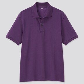 uniqlo brown polo shirt