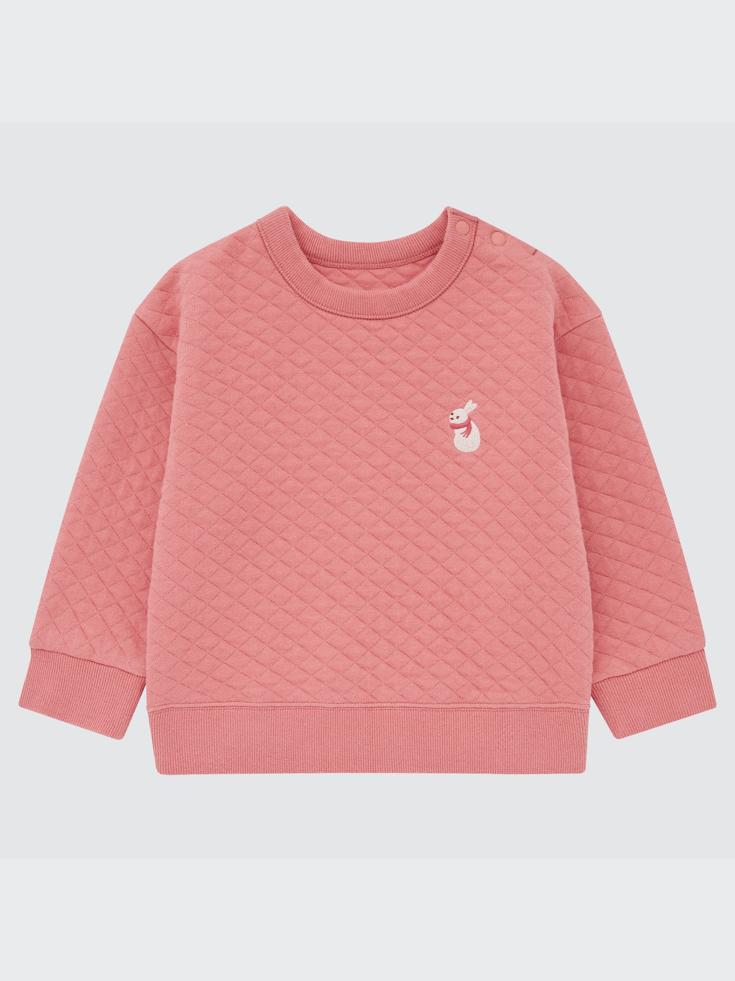 8G SHOOT ロゴパターンキルティングプルオーバー